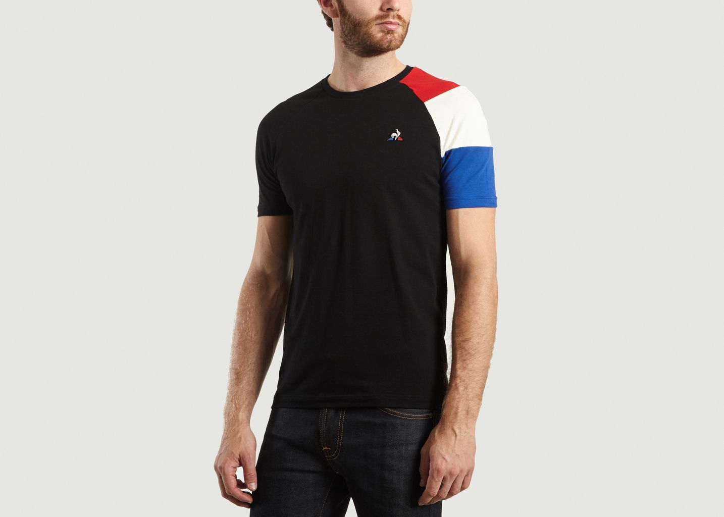 T-Shirt BBR Tri-colore n°2 - Le Coq Sportif