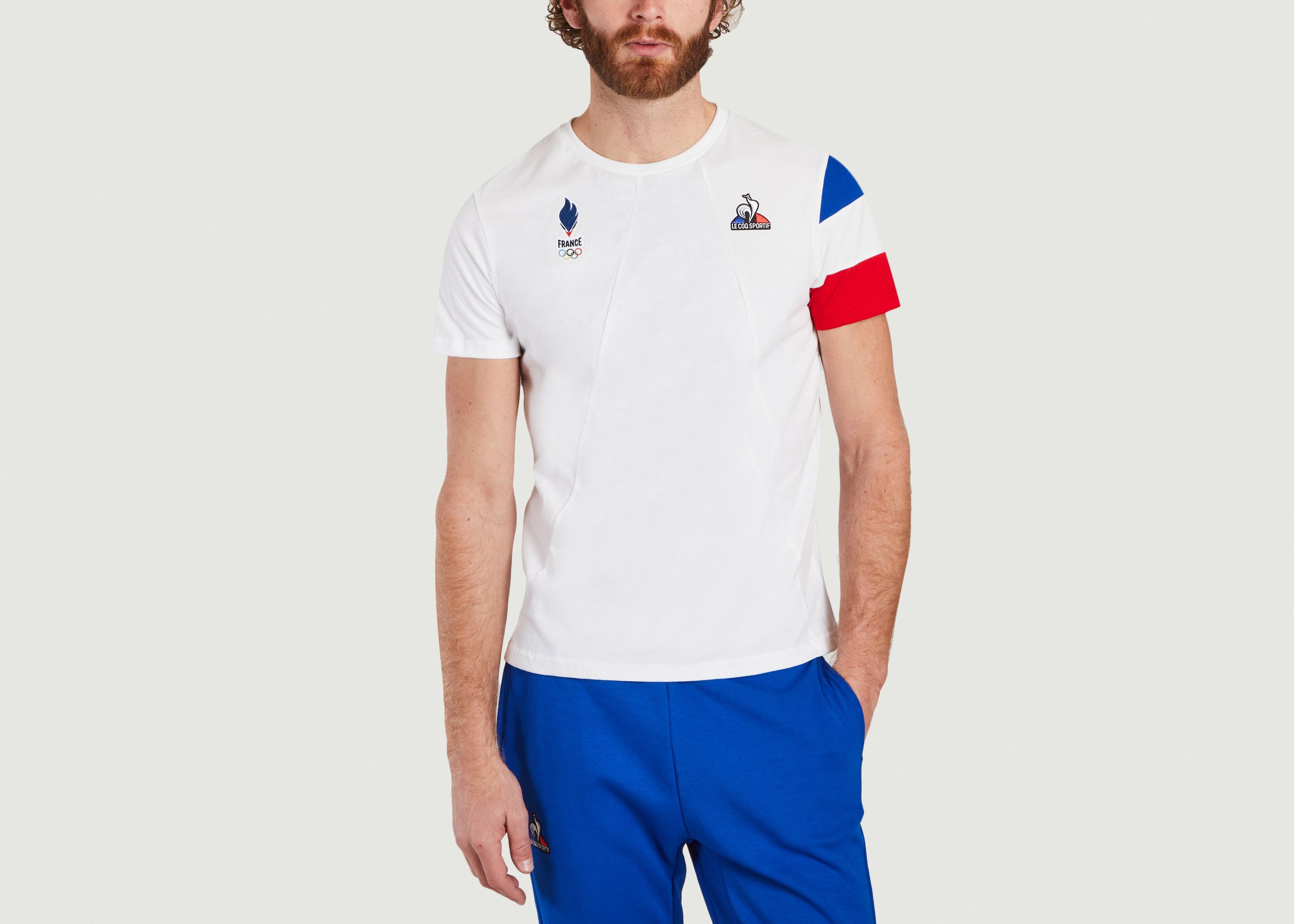 2022 Olympic T-shirt White Le Coq Sportif | L'Exception