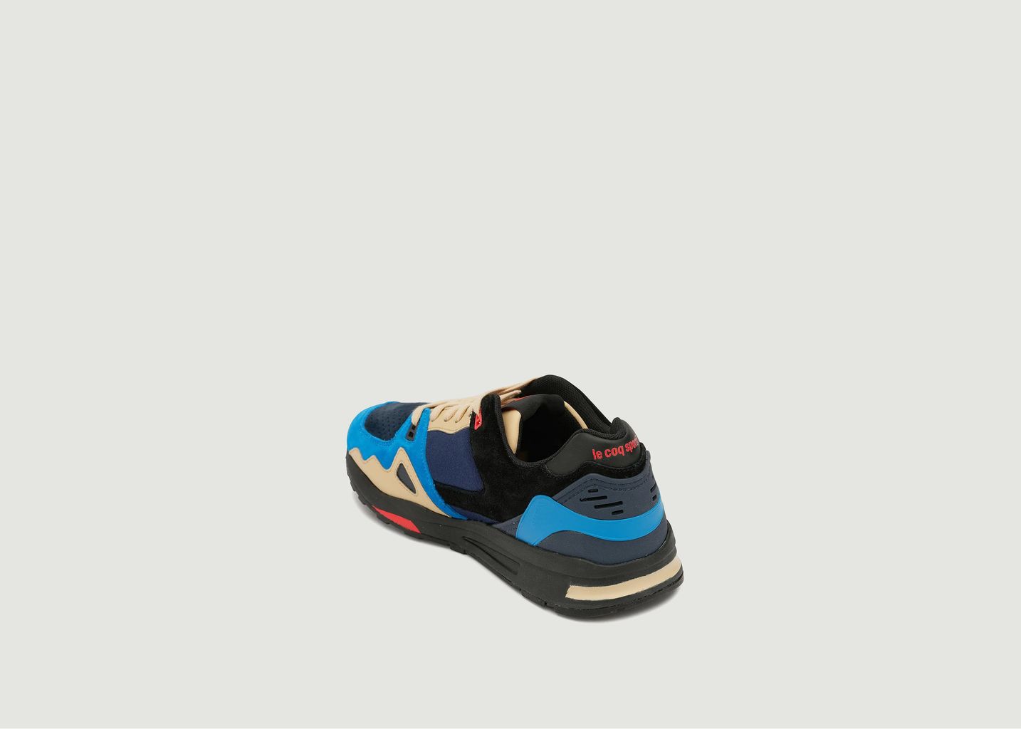 R1000 Street Craft Sneaker aus Mesh/Wildleder - Le Coq Sportif