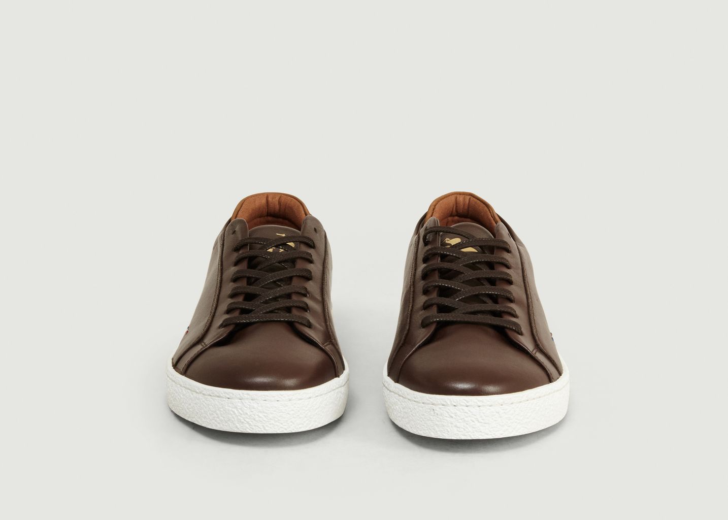 le coq sportif sneakers marron