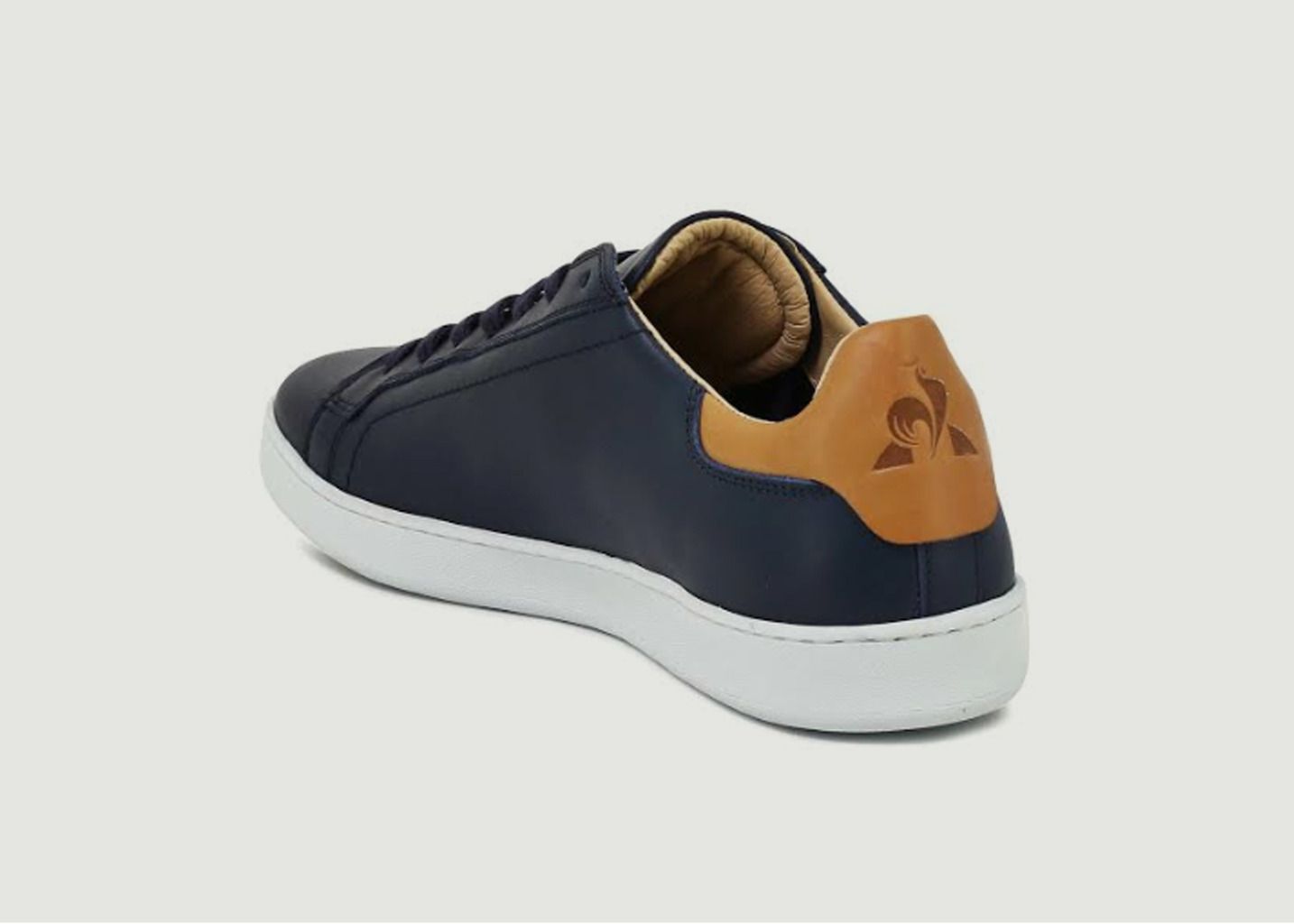 tenis le coq sportif anos 80 femme beige