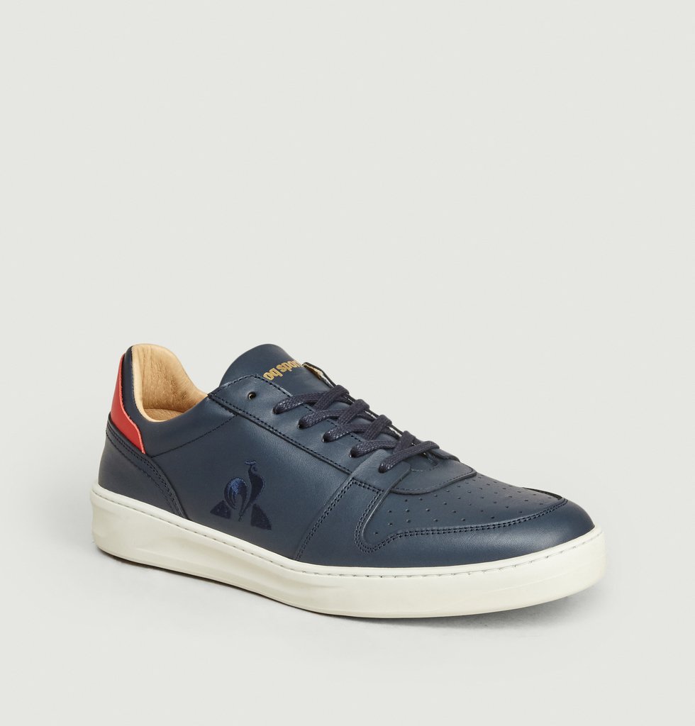 basket le coq sportif bleu marine
