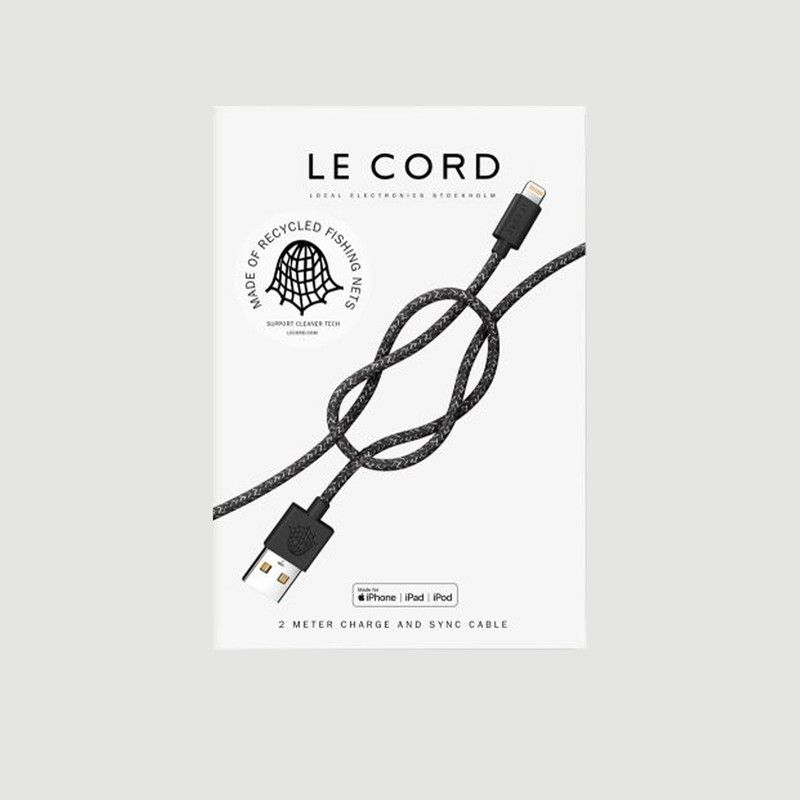 Cable USB Recyclé 2 Mètres - Le Cord