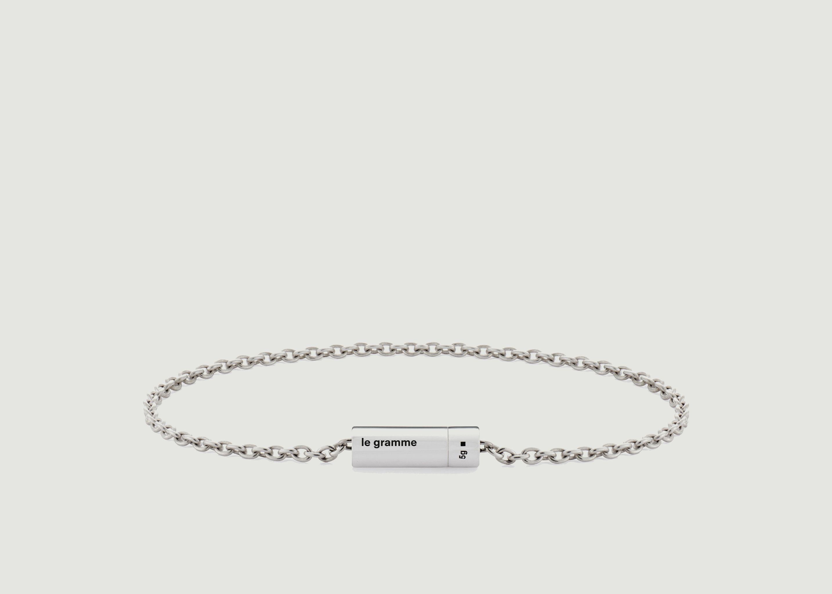 7g silver chain bracelet - Le Gramme
