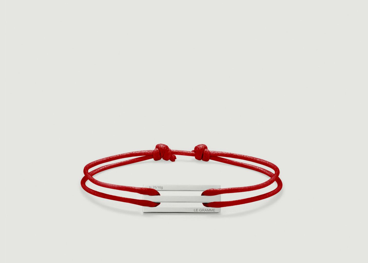 The 25/10g Cord Bracelet - Le Gramme