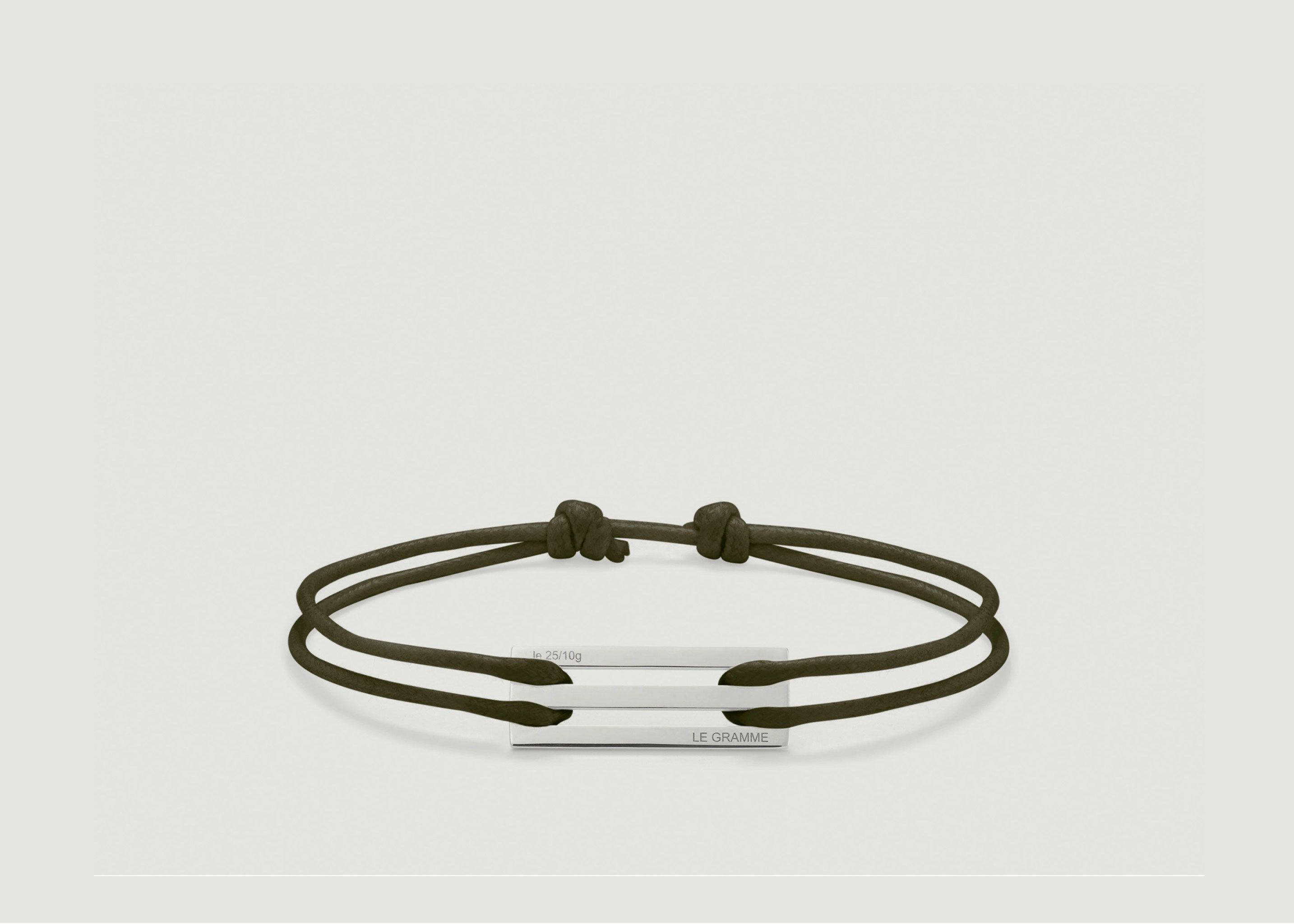 25/10g Cord Bracelet - Le Gramme