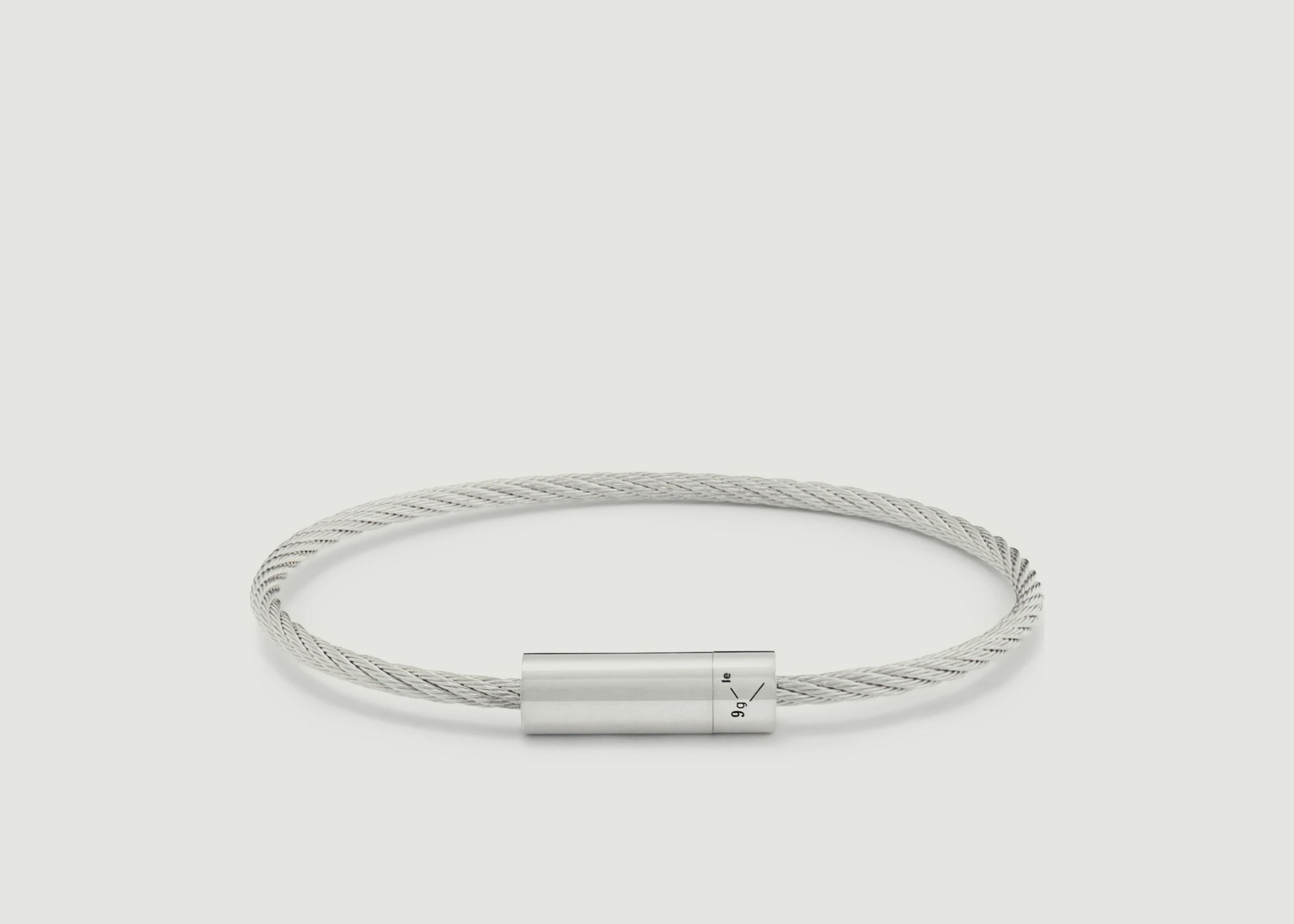 Double Cable Bracelet 925 Silver - Le Gramme