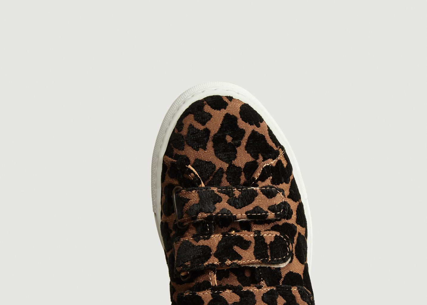 Leopard Touch Strap Sneaker - Le Lissier