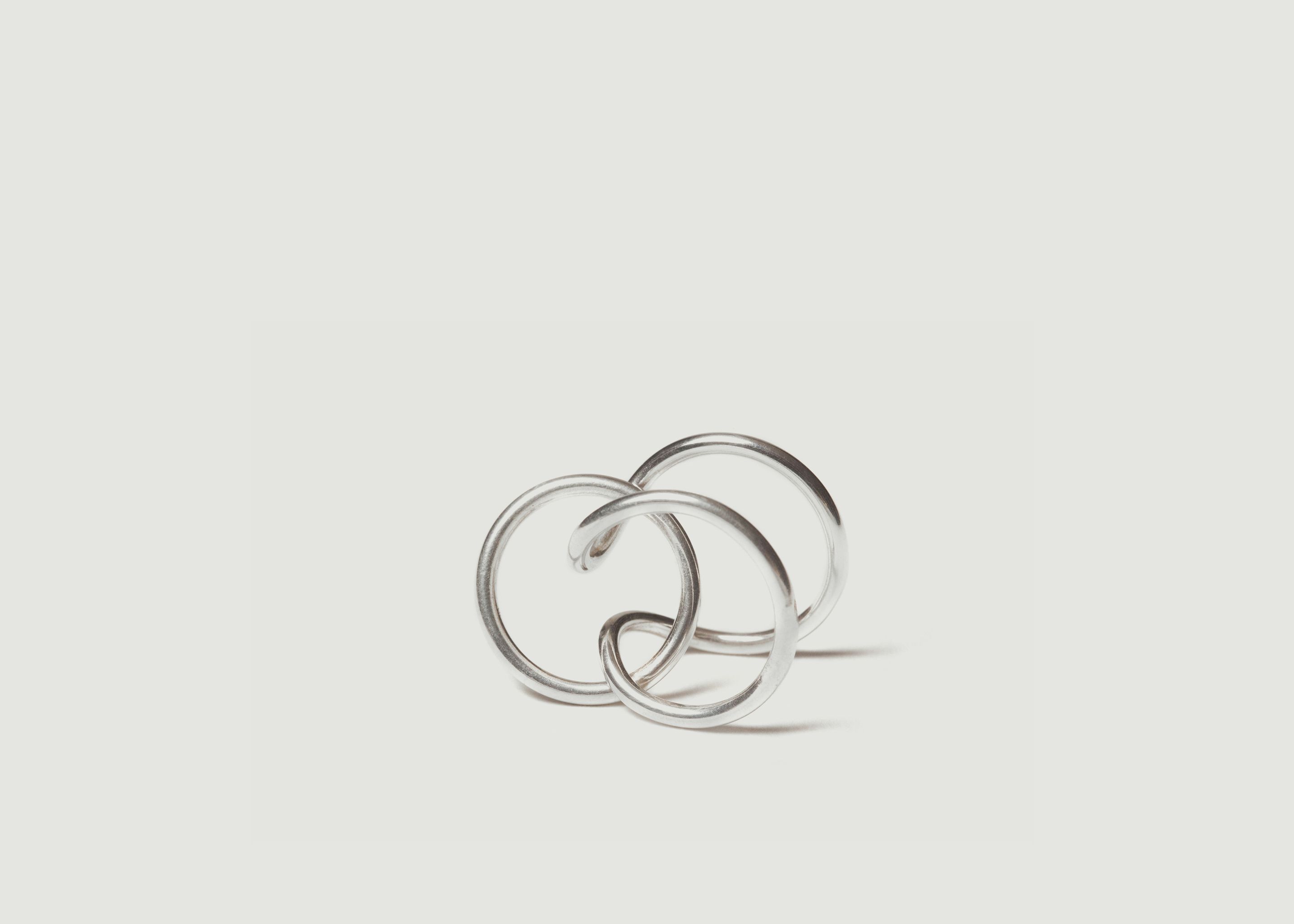 I-II silver ring - Le Mat