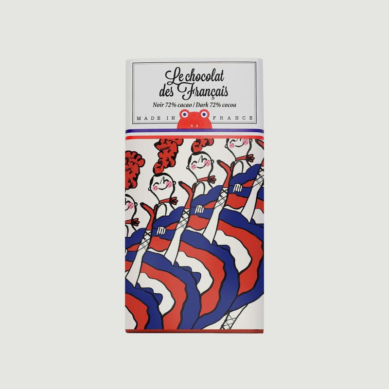 Tablette Cabaret - Noir 72 - Le Chocolat des Français