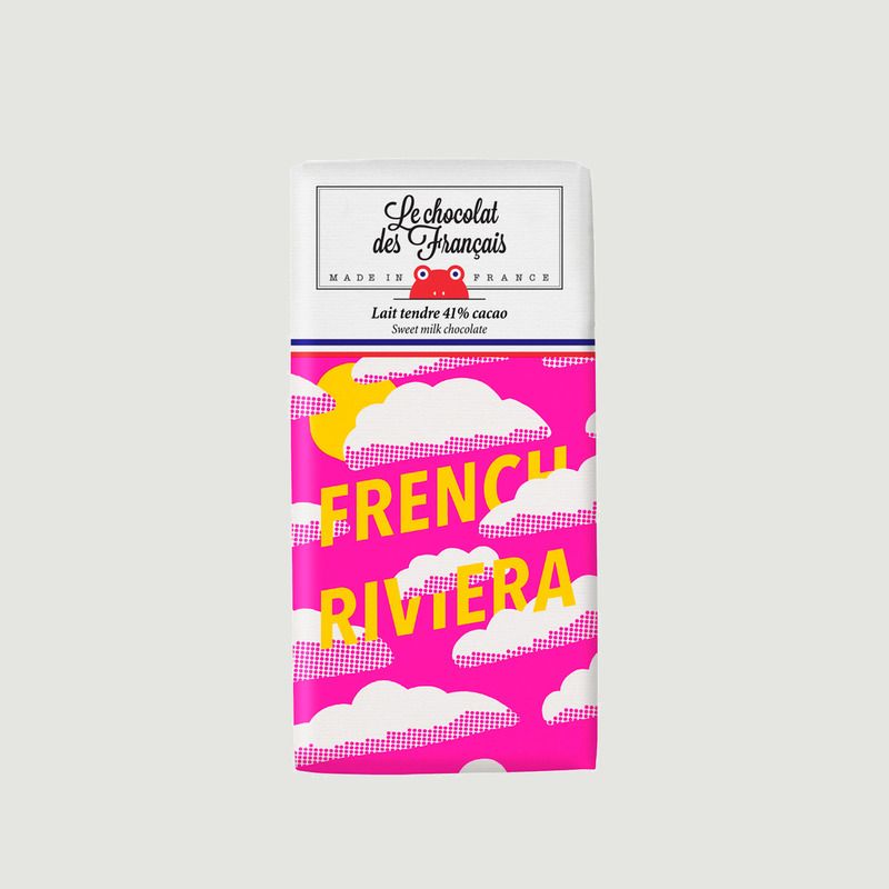Tablette Lait Tendre French Riviera - Le Chocolat des Français