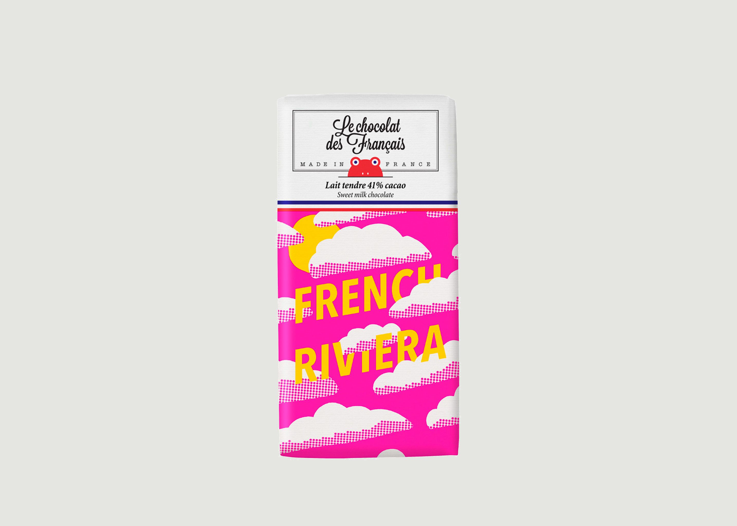 Tablette Lait Tendre French Riviera - Le Chocolat des Français