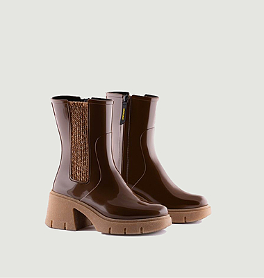 Bottines mi-hautes à plateforme Noemi