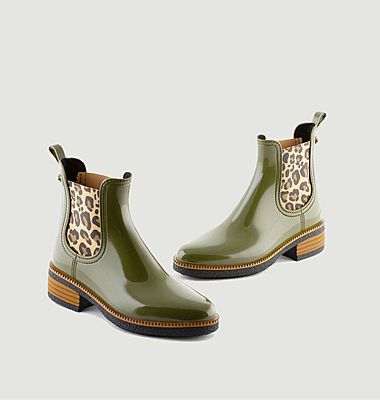 Chelsea boots leopard print Marthe