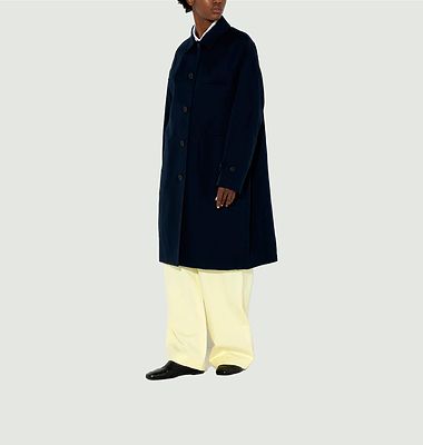 Manteau oversize abstraction 