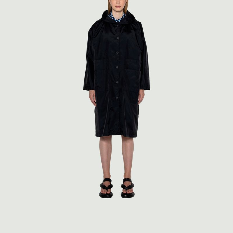 Large hooded raincoat Grandangle - Maison Lener
