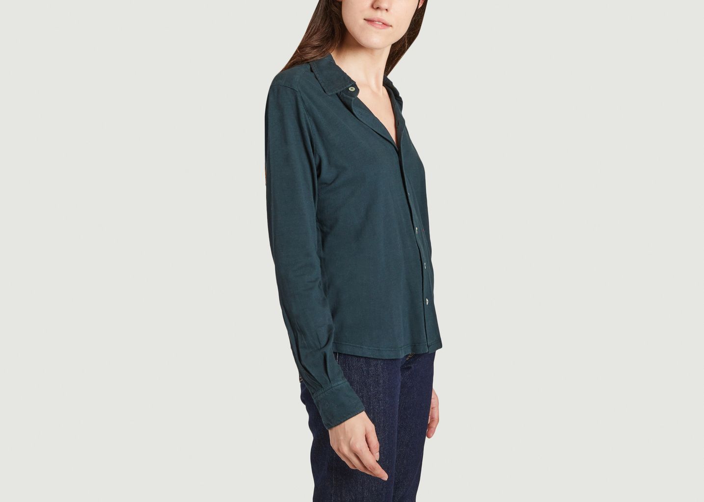 Chemise en jersey Terry Basic - Leon & Harper