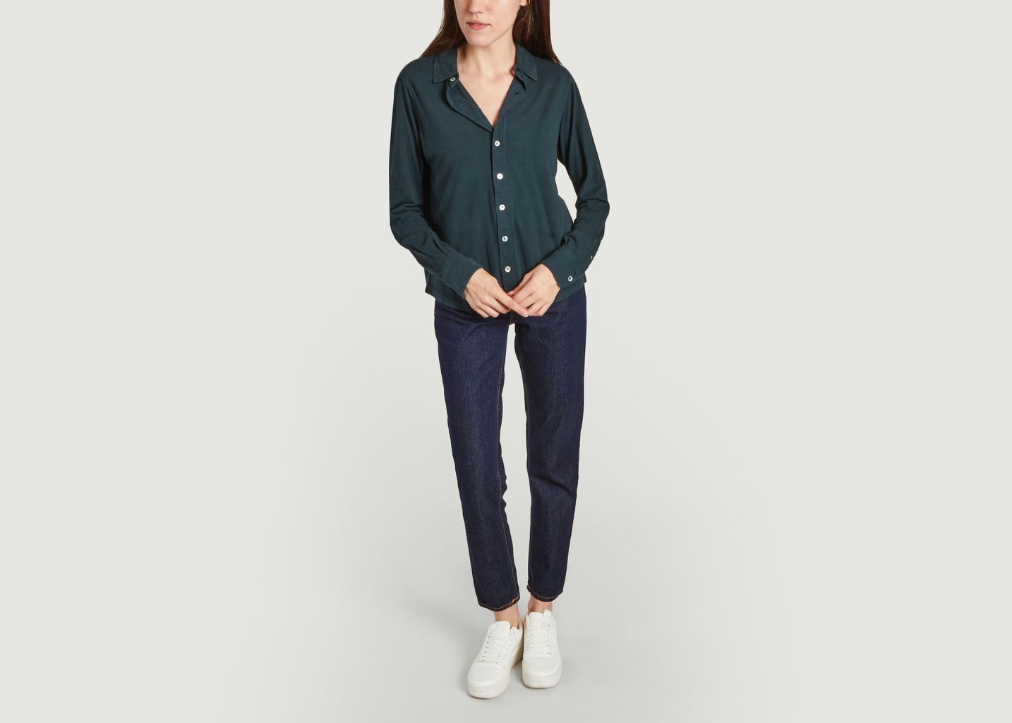 Chemise en jersey Terry Basic - Leon & Harper