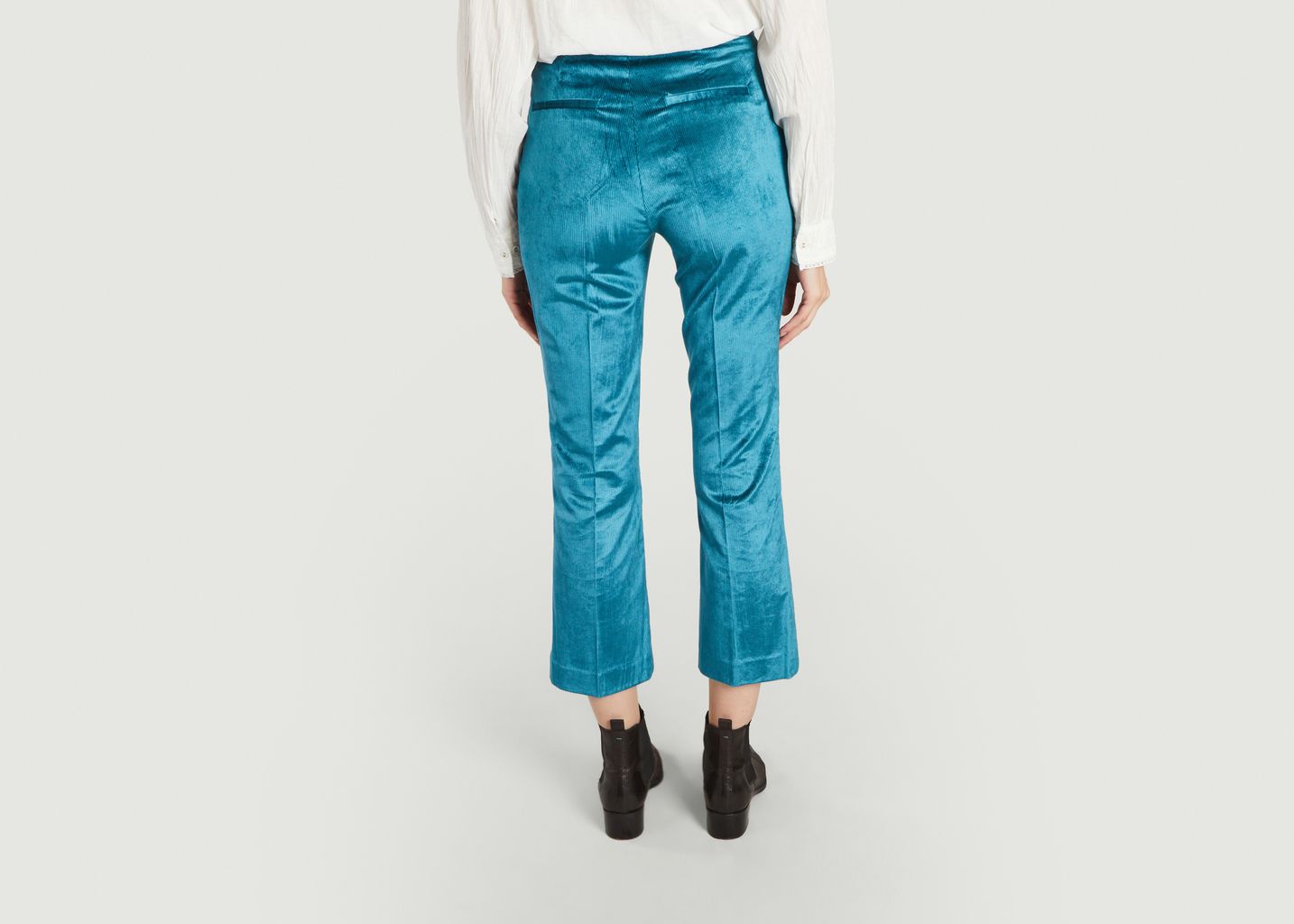 Papou velvet 7/8 length pants - Leon & Harper