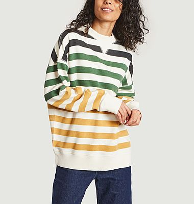 Suzi striped sweatshirt