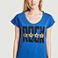 matière Langes T-Shirt Kleid mit Rock Reinette Stars Aufdruck - Leon & Harper
