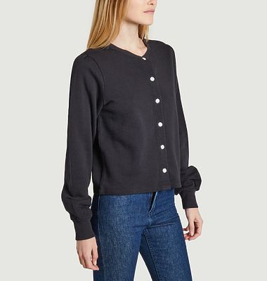 Sensas Plainy button-down sweatshirt