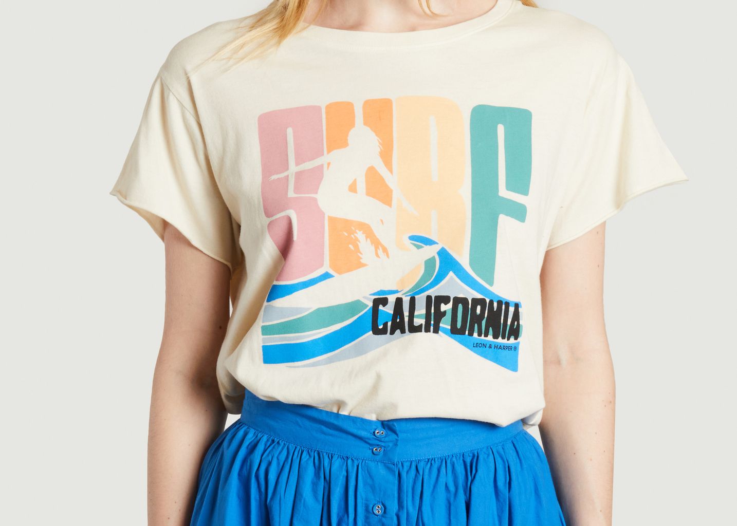 Tulum Surf printed T-shirt - Leon & Harper