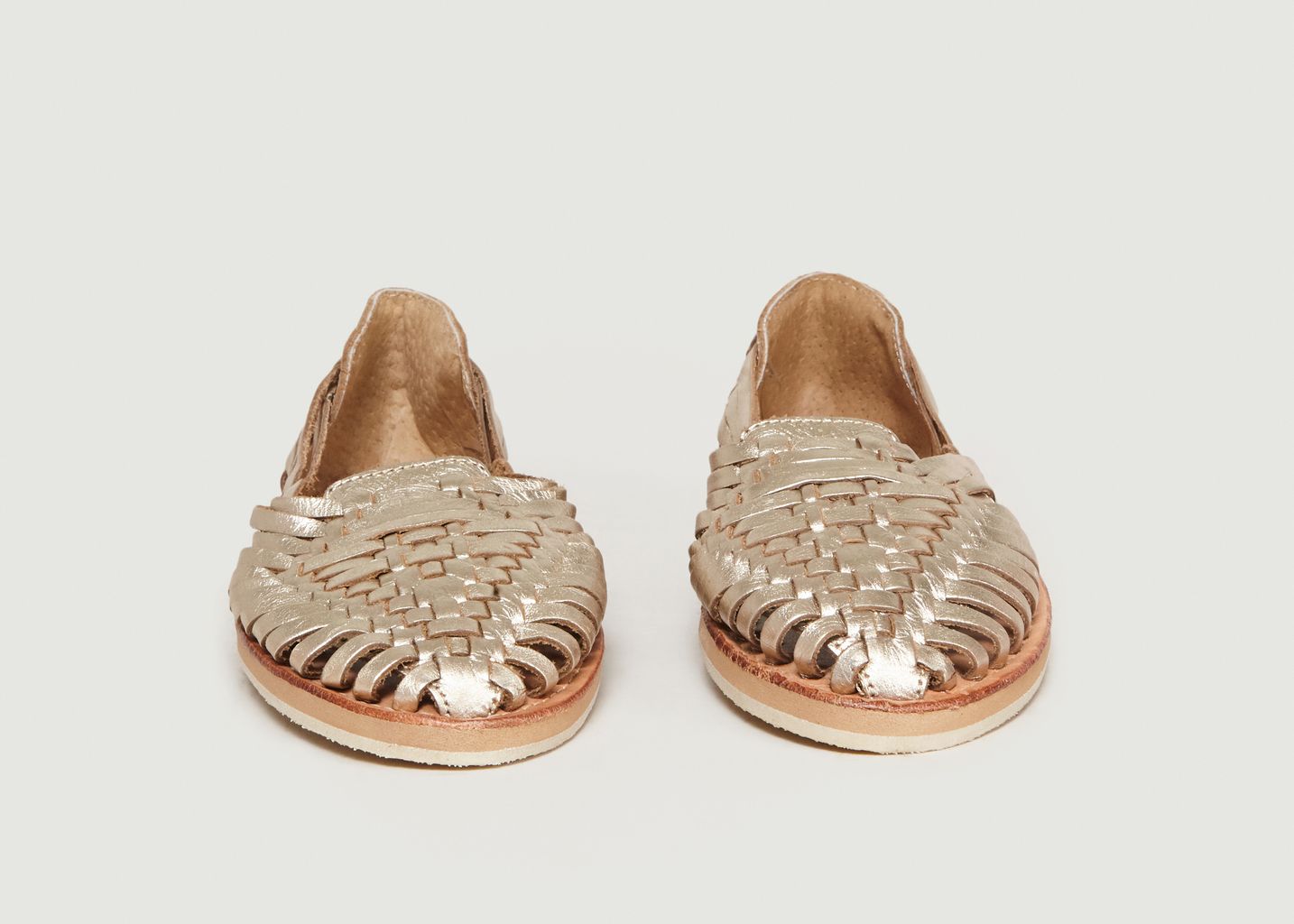 Sandales Plates En Cuir Pachuca - Leon & Harper