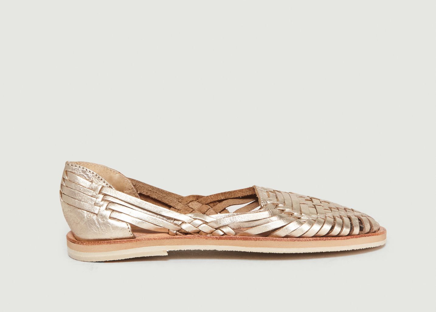 Sandales Plates En Cuir Pachuca - Leon & Harper