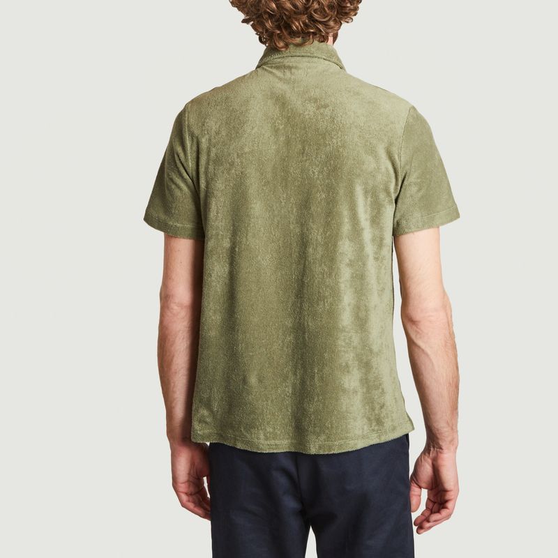 T-shirt polo Arno Terry en coton  - Les Garçons Faciles
