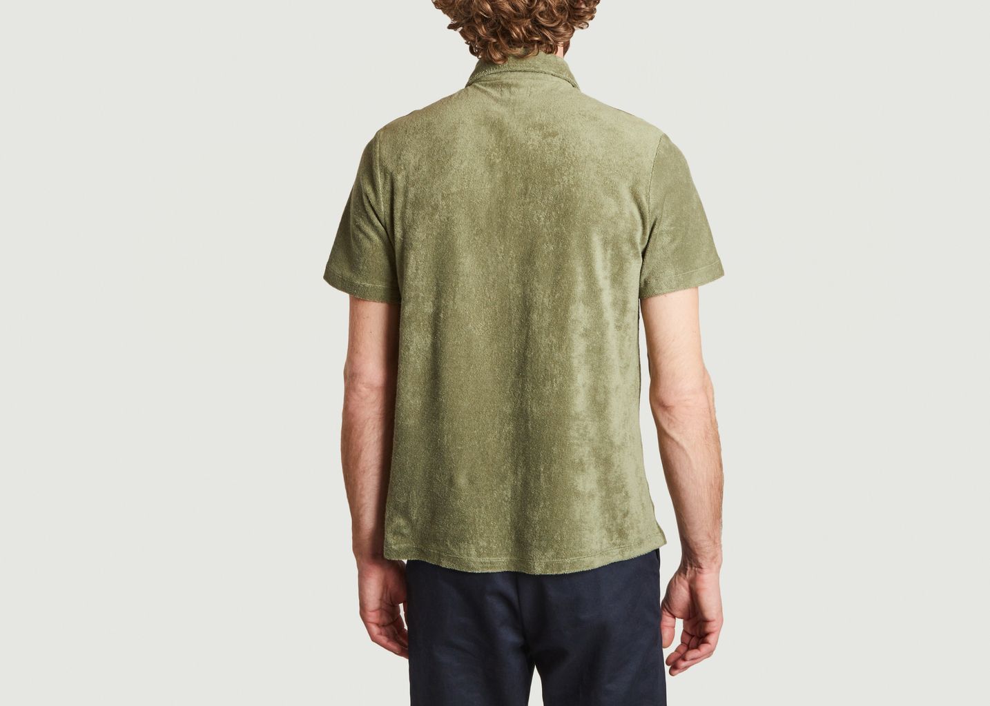 T-shirt polo Arno Terry en coton  - Les Garçons Faciles