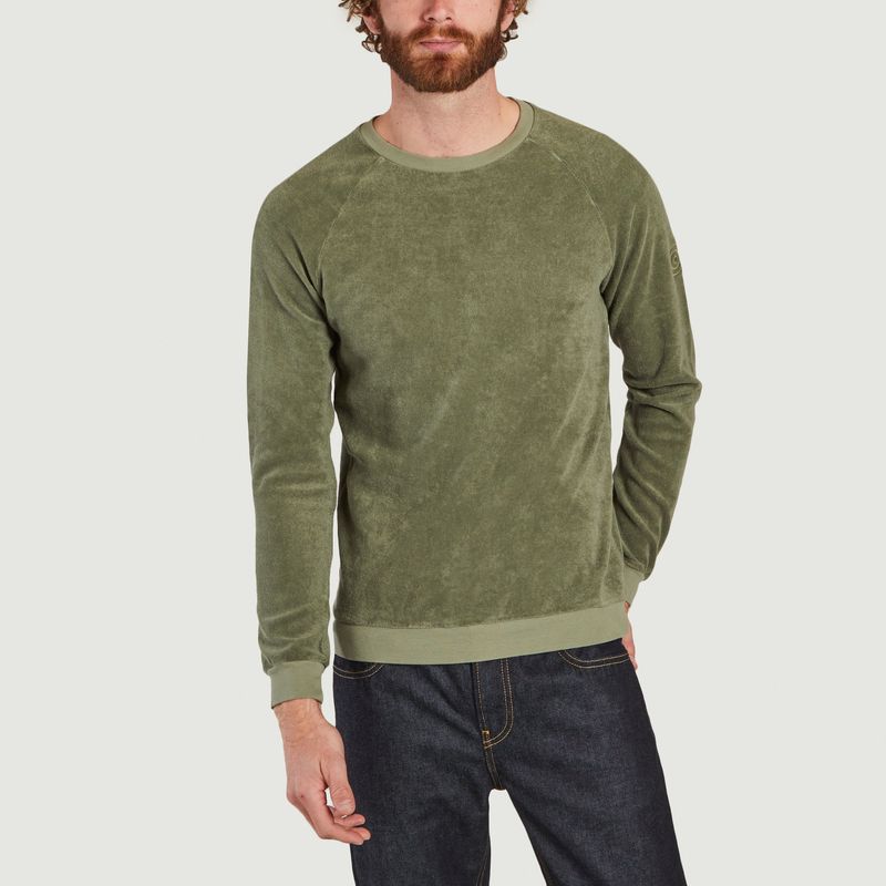 Sweatshirt en coton éponge Jackson - Les Garçons Faciles