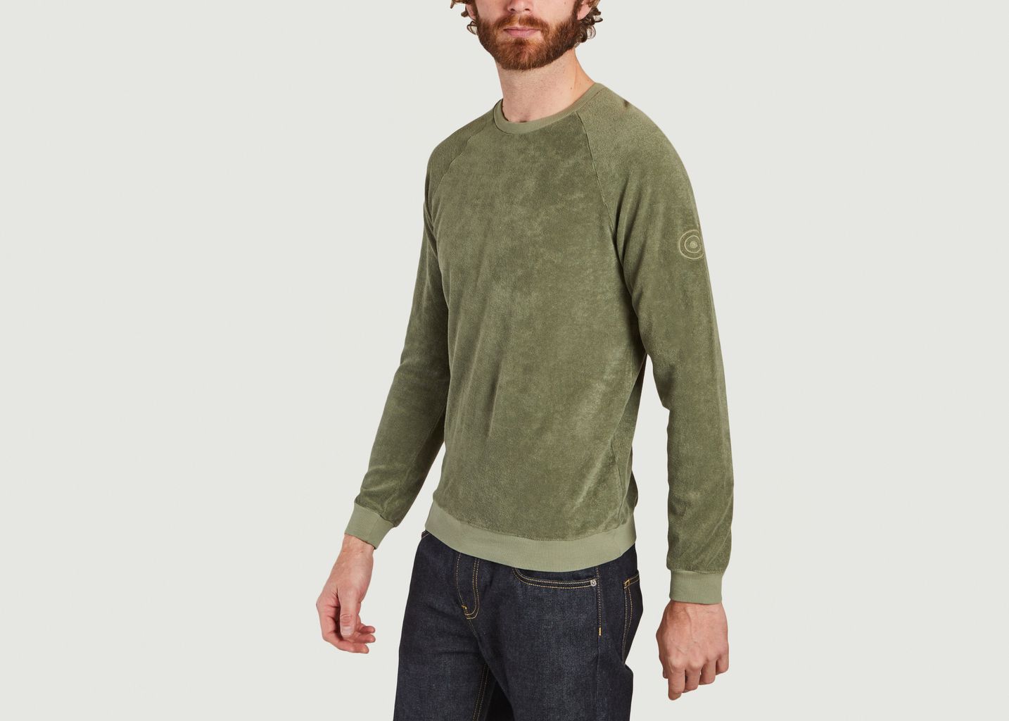 Sweatshirt aus Baumwollfrottee Jackson - Les Garçons Faciles