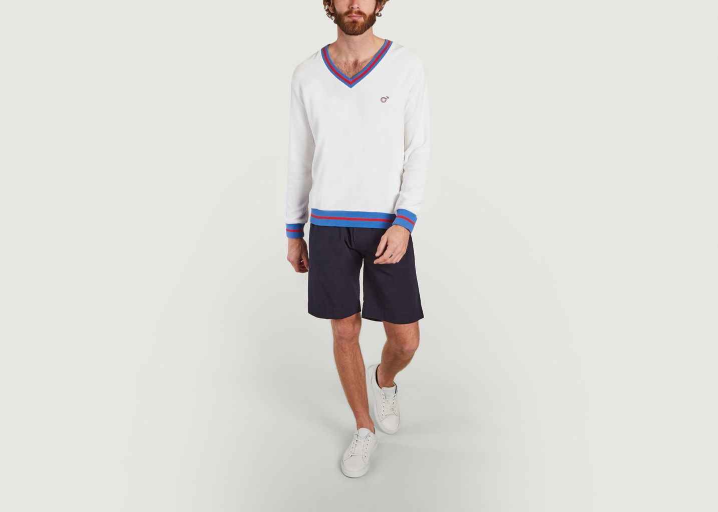 Marco cotton sweater - Les Garçons Faciles