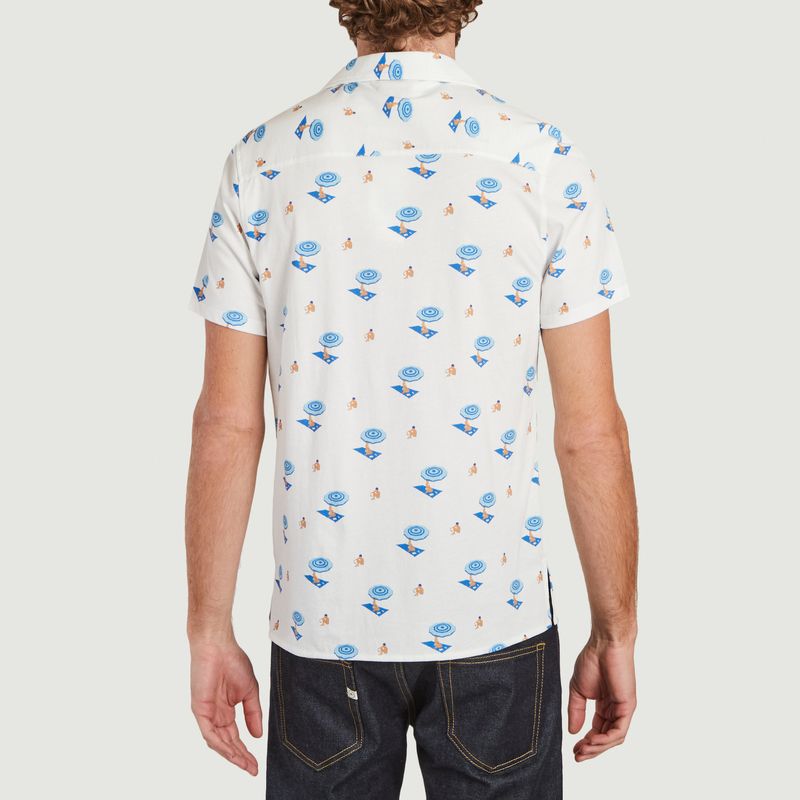 Luigi Draga short sleeve printed shirt - Les Garçons Faciles