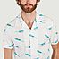 matière Luigi Riva short sleeve shirt with boat print - Les Garçons Faciles