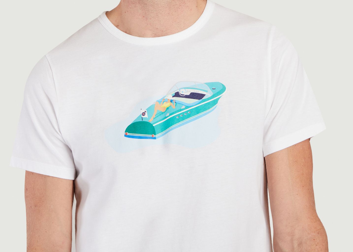 T-shirt imprimé Yann Riva - Les Garçons Faciles