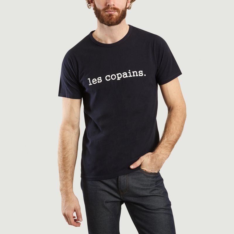 T-shirt à lettrage Yann Moody - Les Garçons Faciles