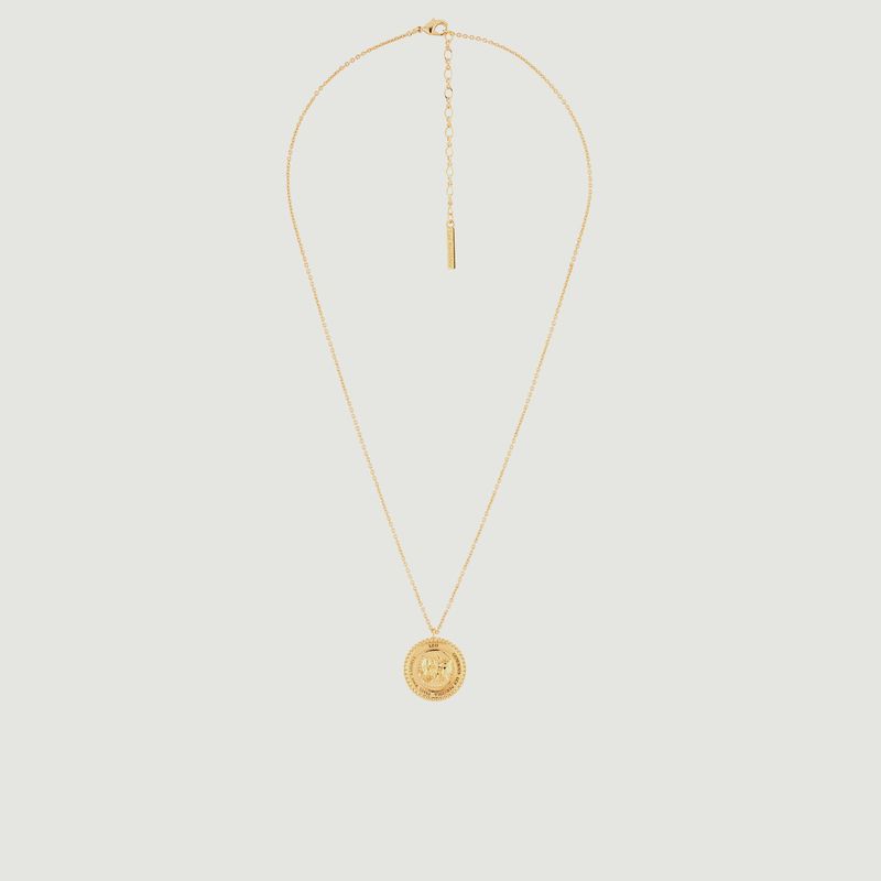 Leo astrological sign necklace with pendant - Les Néréides