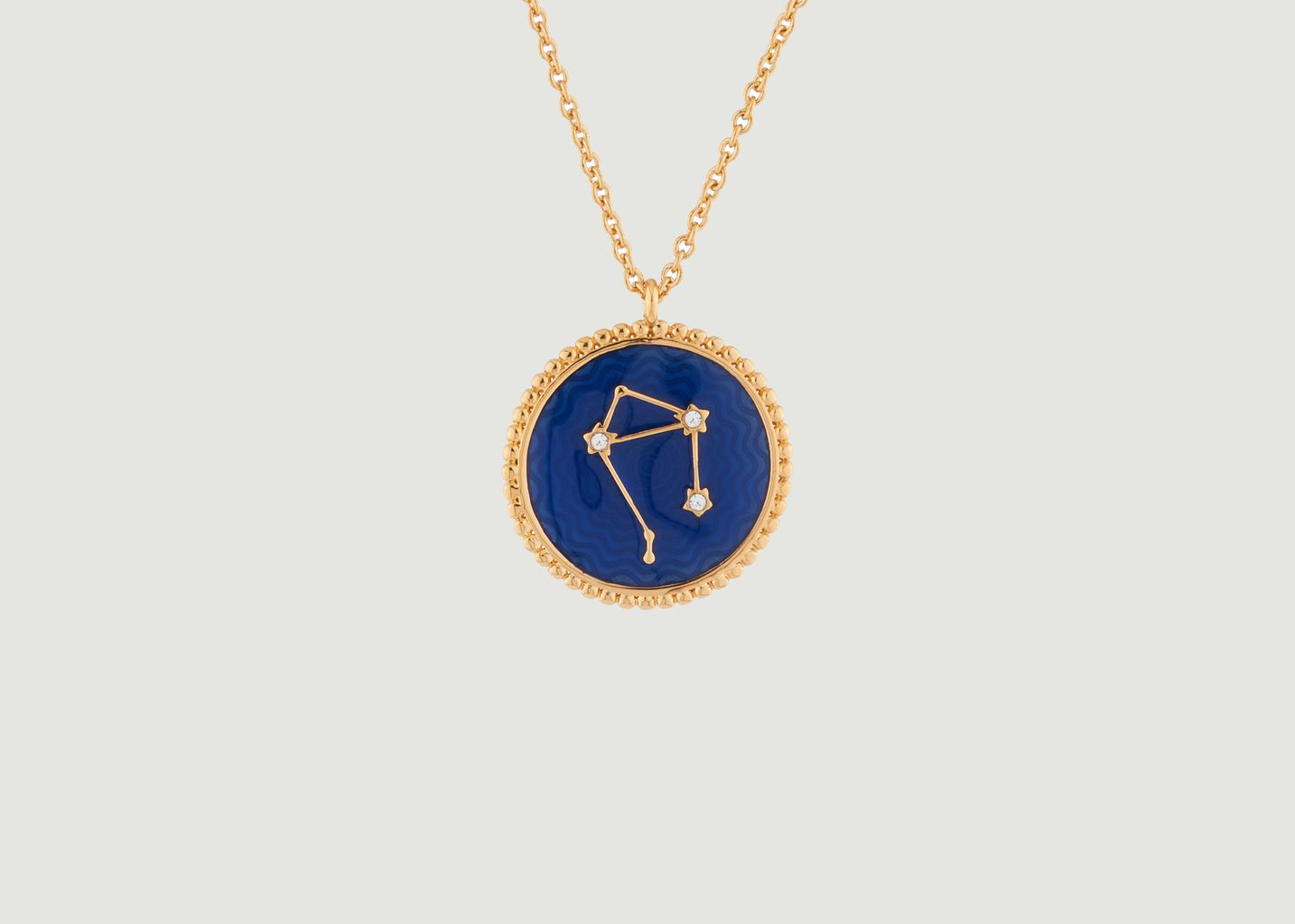 Collier avec pendentif signe astrologique Balance - Les Néréides
