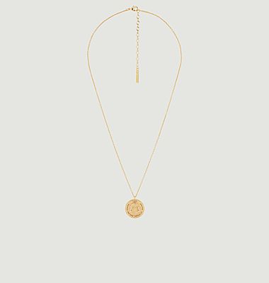 Libra astrological sign necklace with pendant