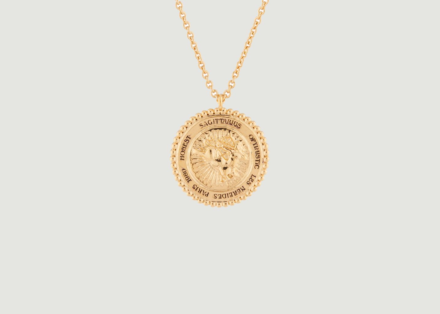 Collier avec pendentif signe astrologique Sagittaire - Les Néréides