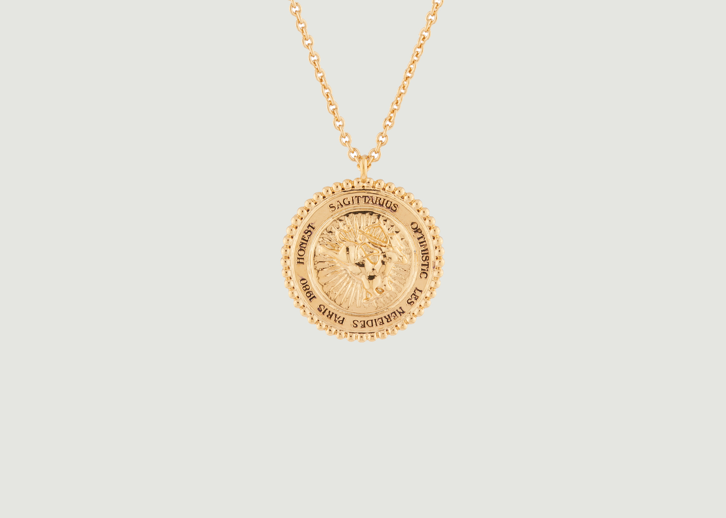 Sagittarius astrological sign necklace with pendant - Les Néréides