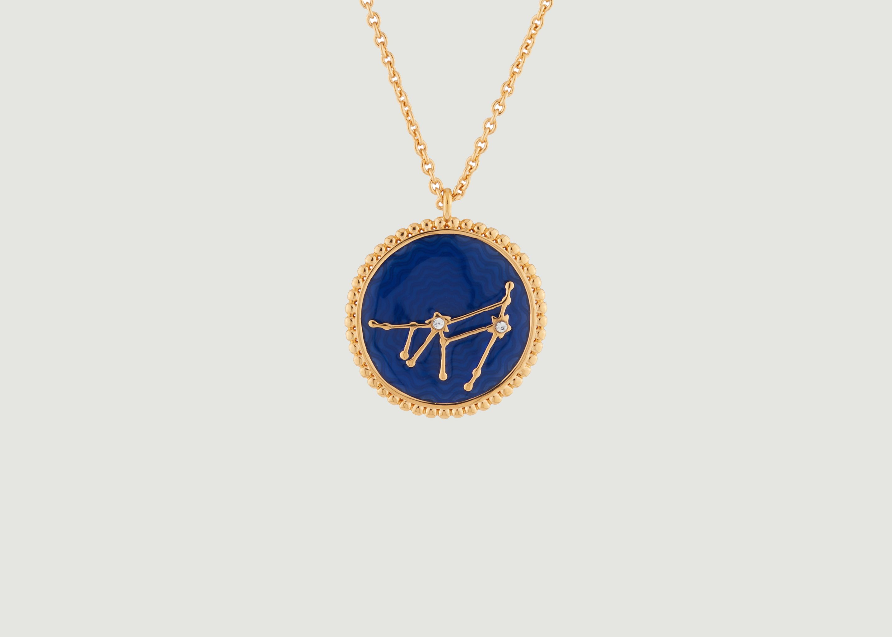 Collier avec pendentif signe astrologique Capricorne - Les Néréides