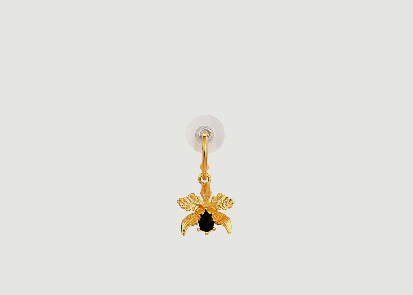 Boucles d'Oreilles Tiges Orchidée Flamboyante - Les Néréides
