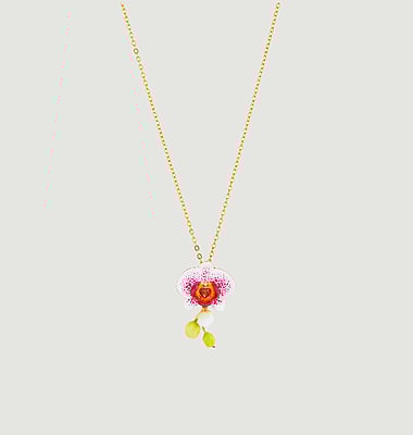Collier Rêves d'Orchidées
