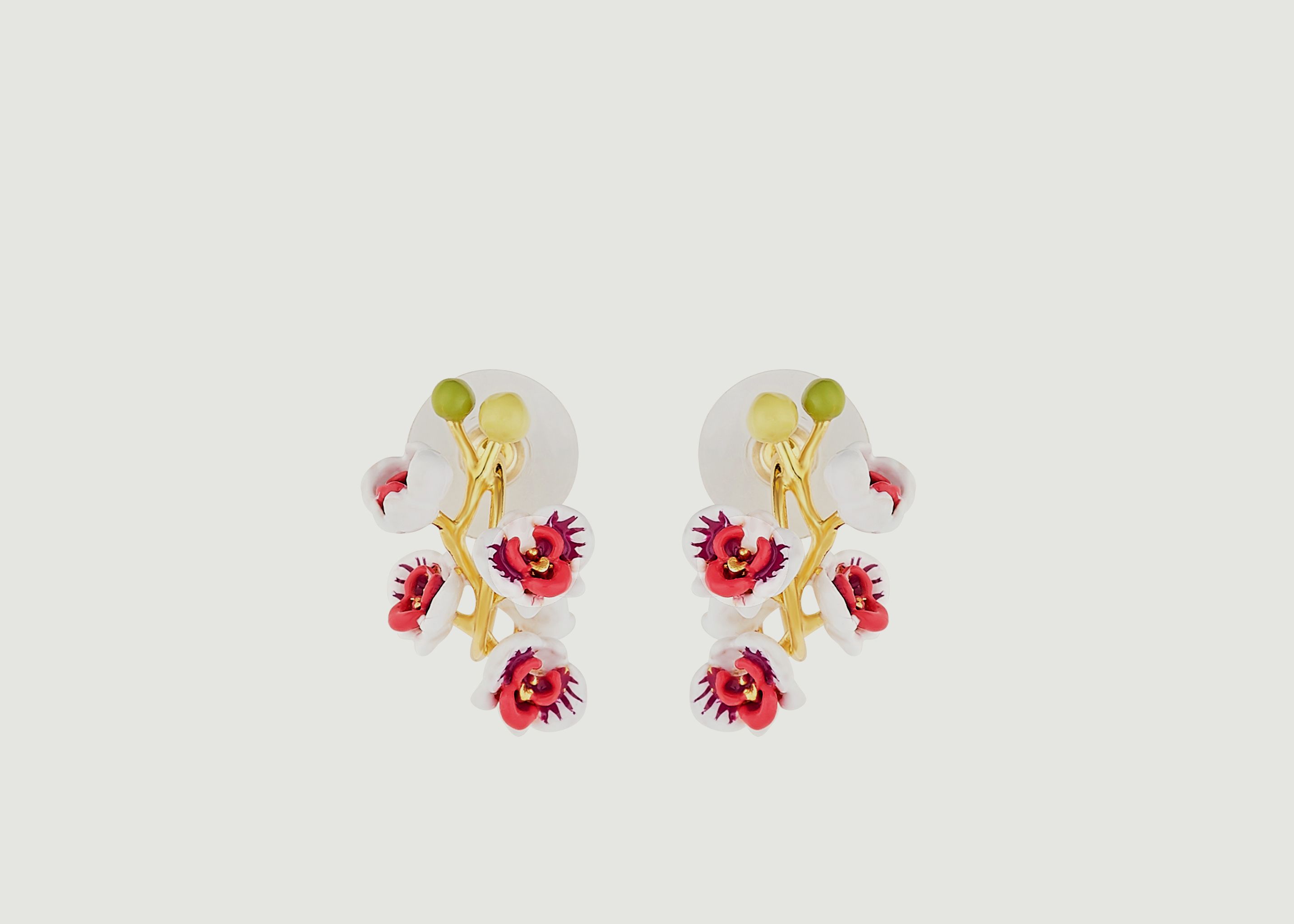 Orchidée Papillon Earrings - Les Néréides