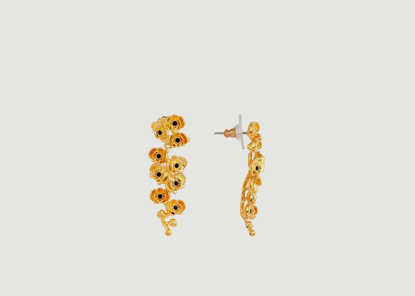 Boucles d'oreilles pendantes Les Flamboyantes - Les Néréides