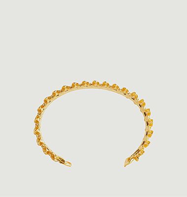 Armband aus Sonnenblumenblättern