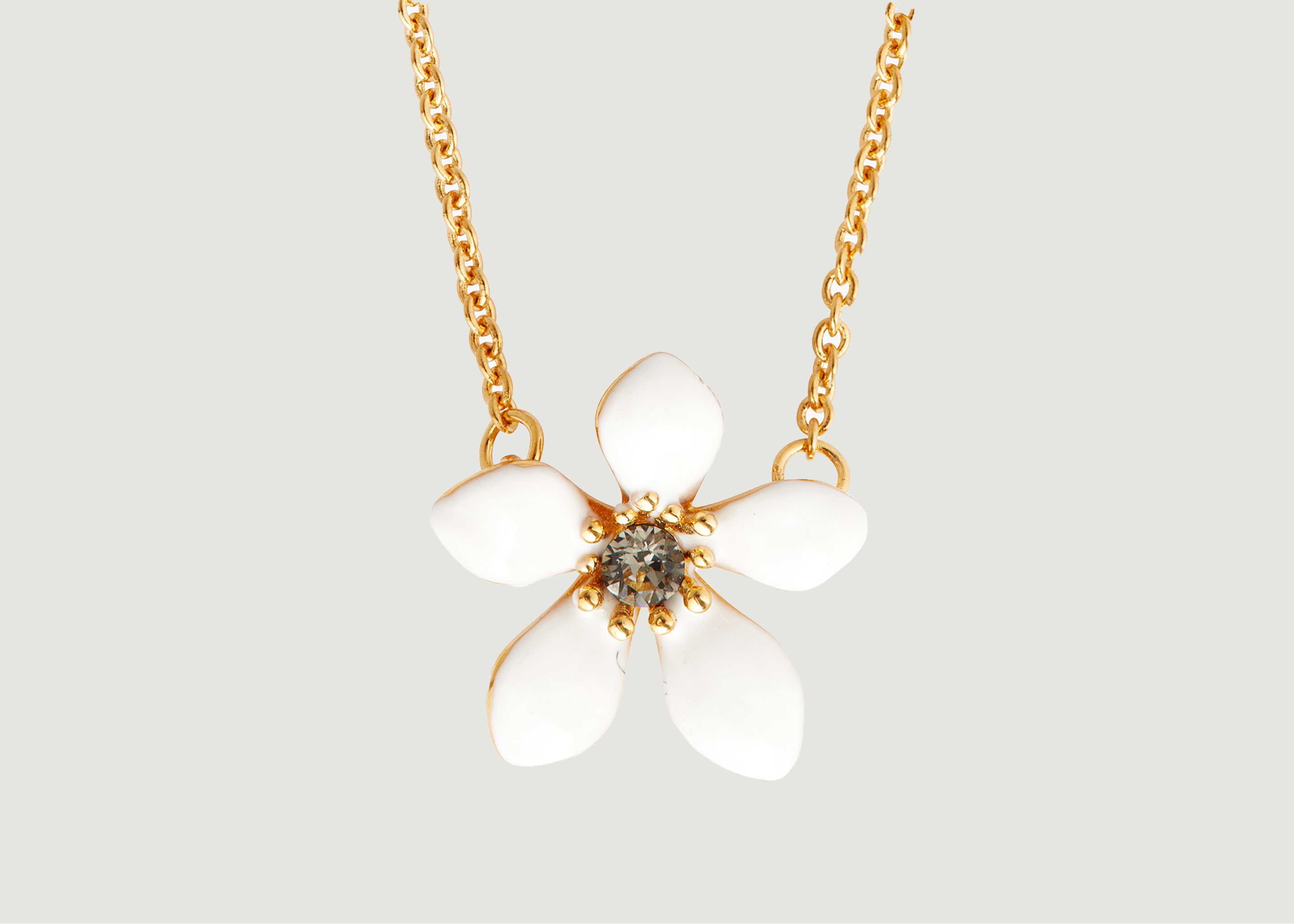 Fine necklace with buttercup pendant - Les Néréides